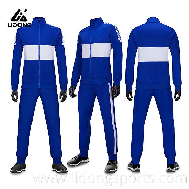 Blank Custom Best Sport Wear Quality Man Sport Wear Unisex Men Sports Tracksuits For Wholesales